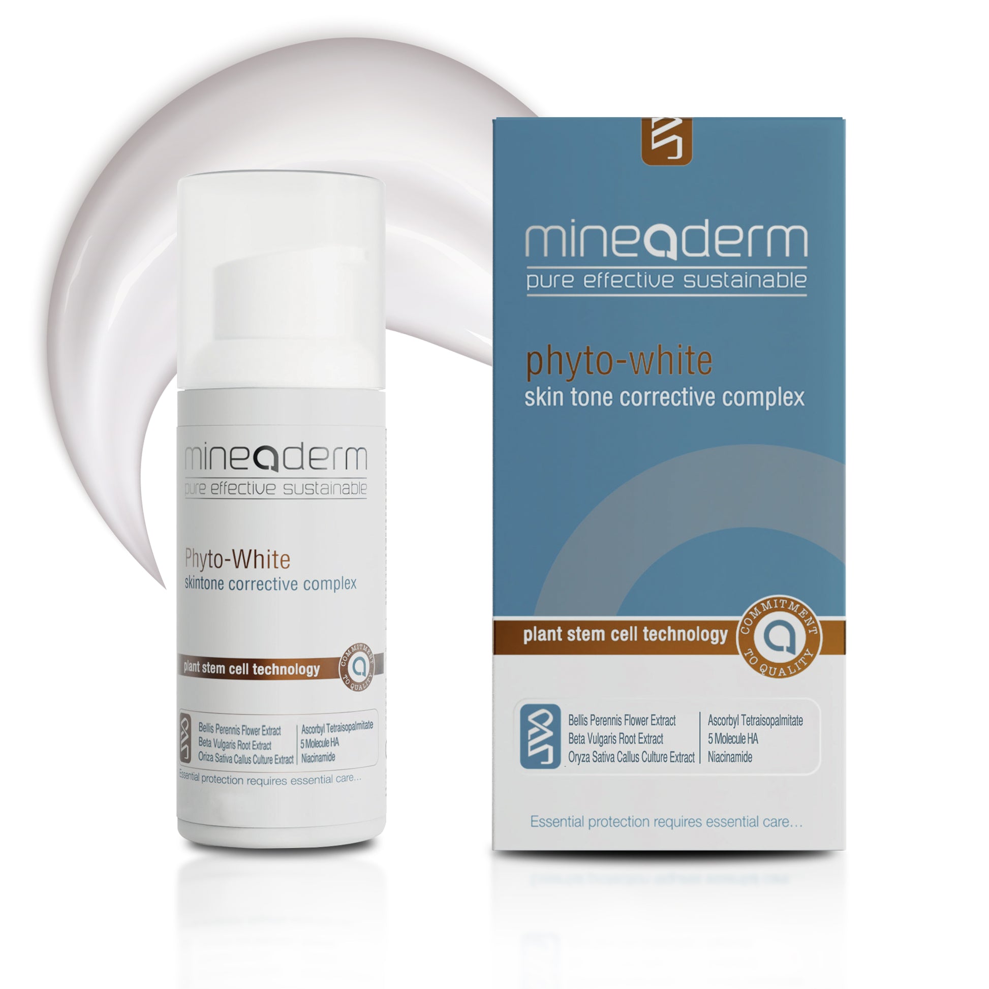 Phyto-White Skintone Corrective Complex – Aufhellender Komplex für einen ebenmäßigen Hautton | Mineaderm