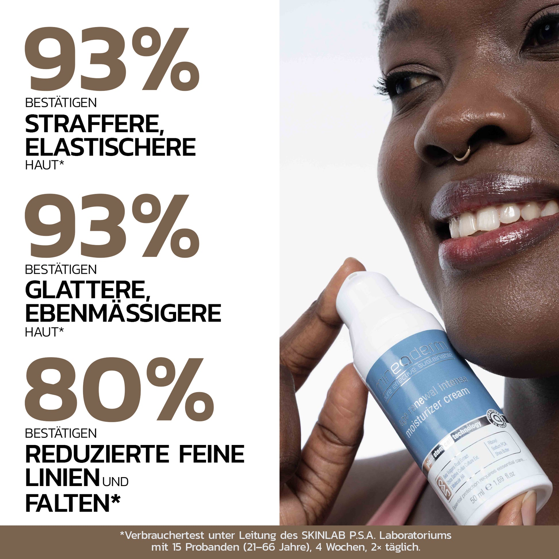 Age Renewal Intense Moisturizer Cream – Intensiv feuchtigkeitsspendende Anti-Aging-Creme zur Erneuerung und Verjüngung der Haut | Mineaderm