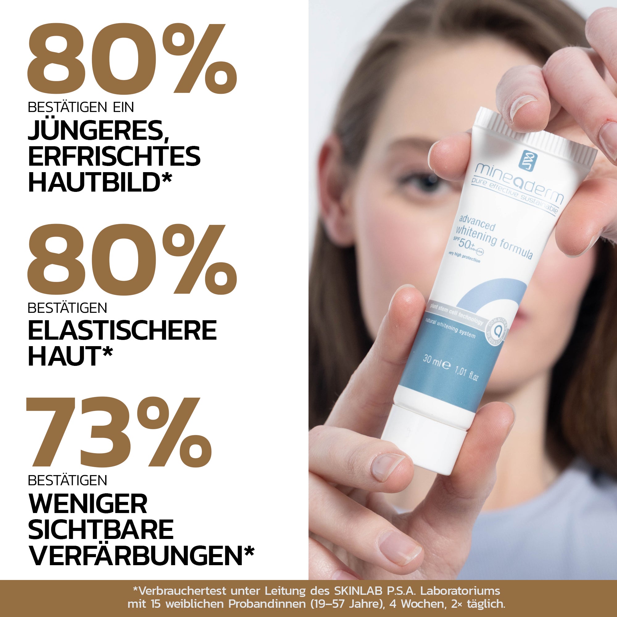 Advanced Whitening Formula SPF50+