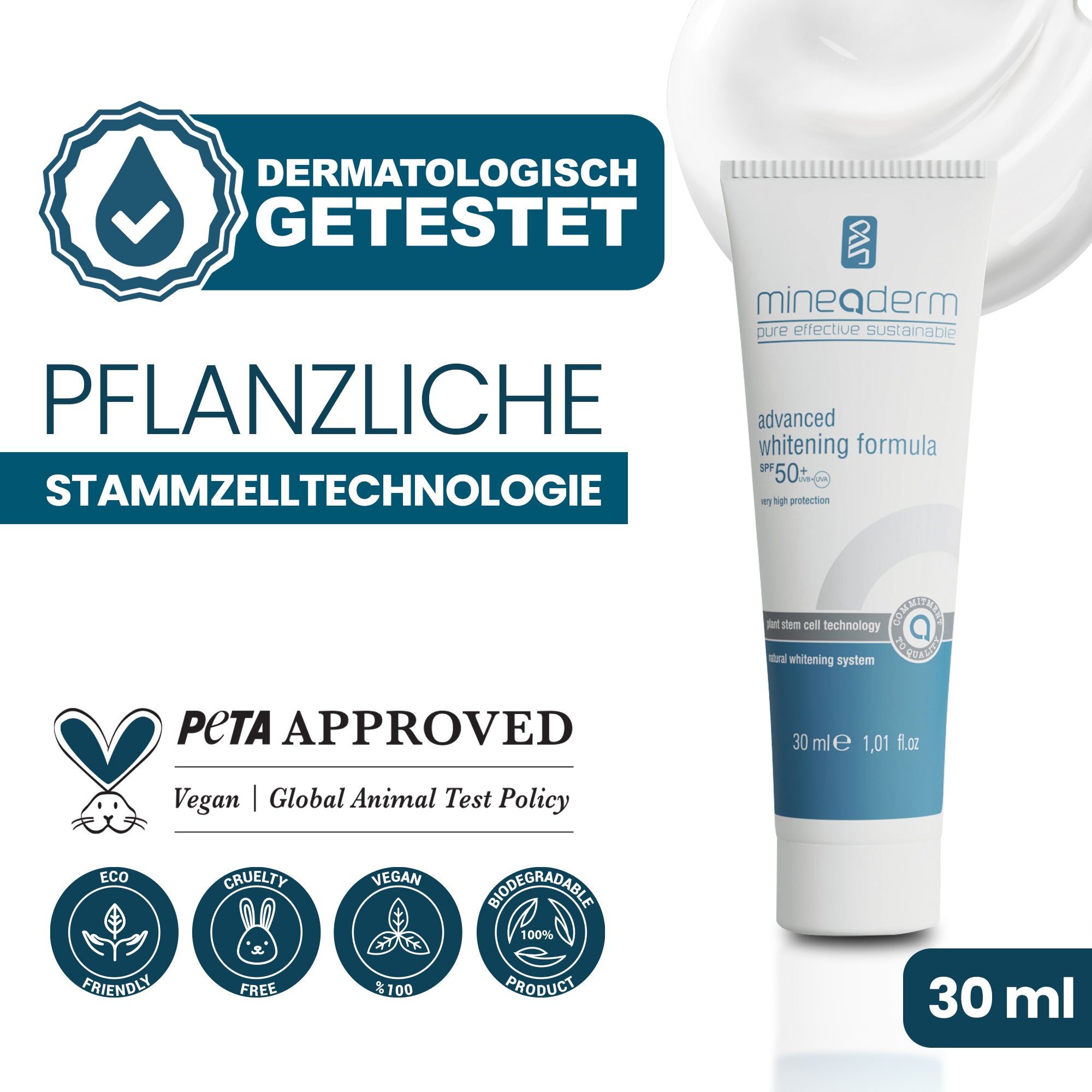 Advanced Whitening Formula SPF50+