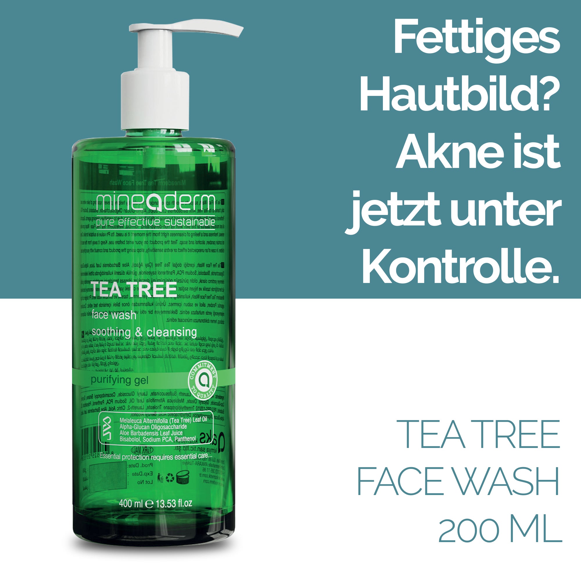 TEA TREE FACE AND BODY WASH