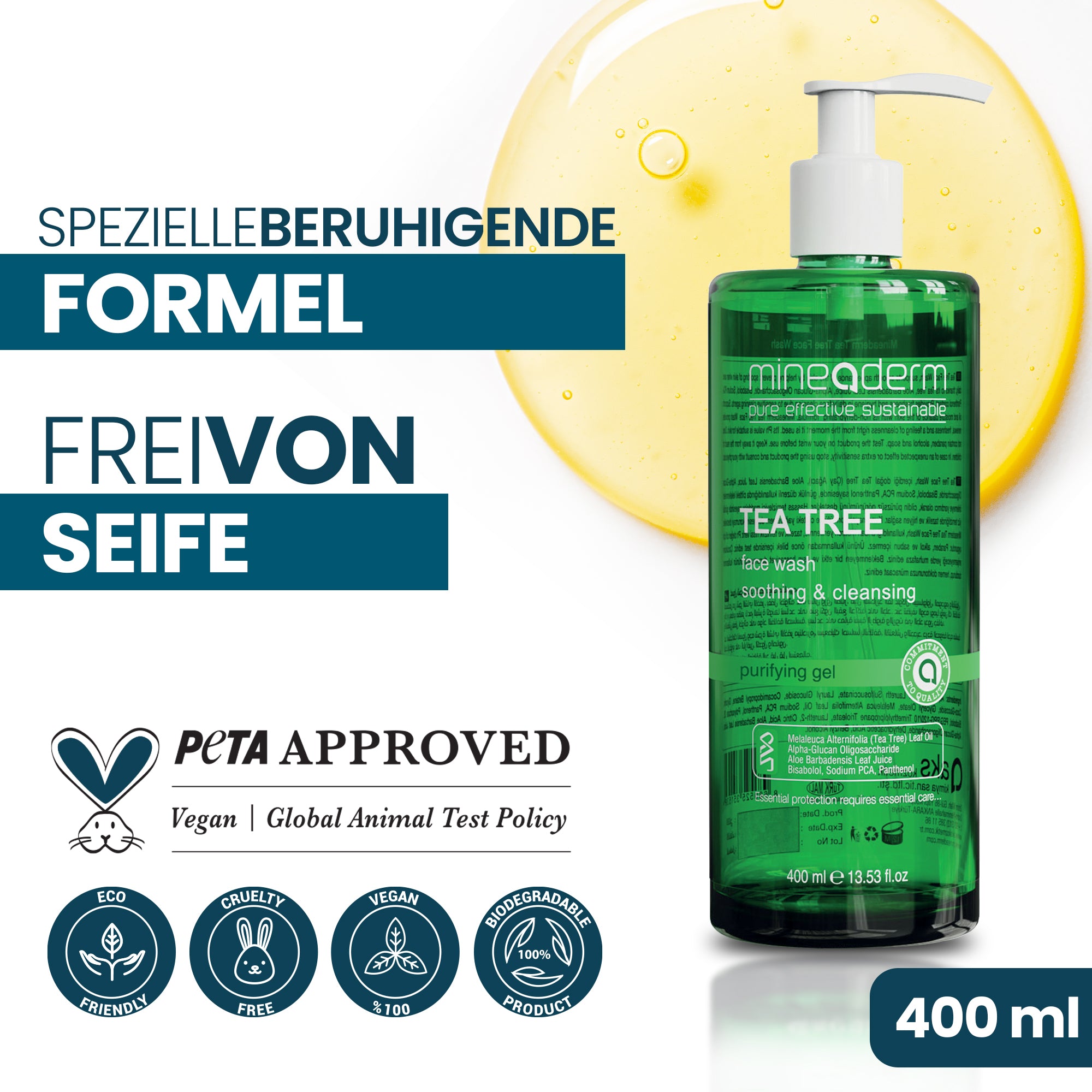 TEA TREE FACE AND BODY WASH