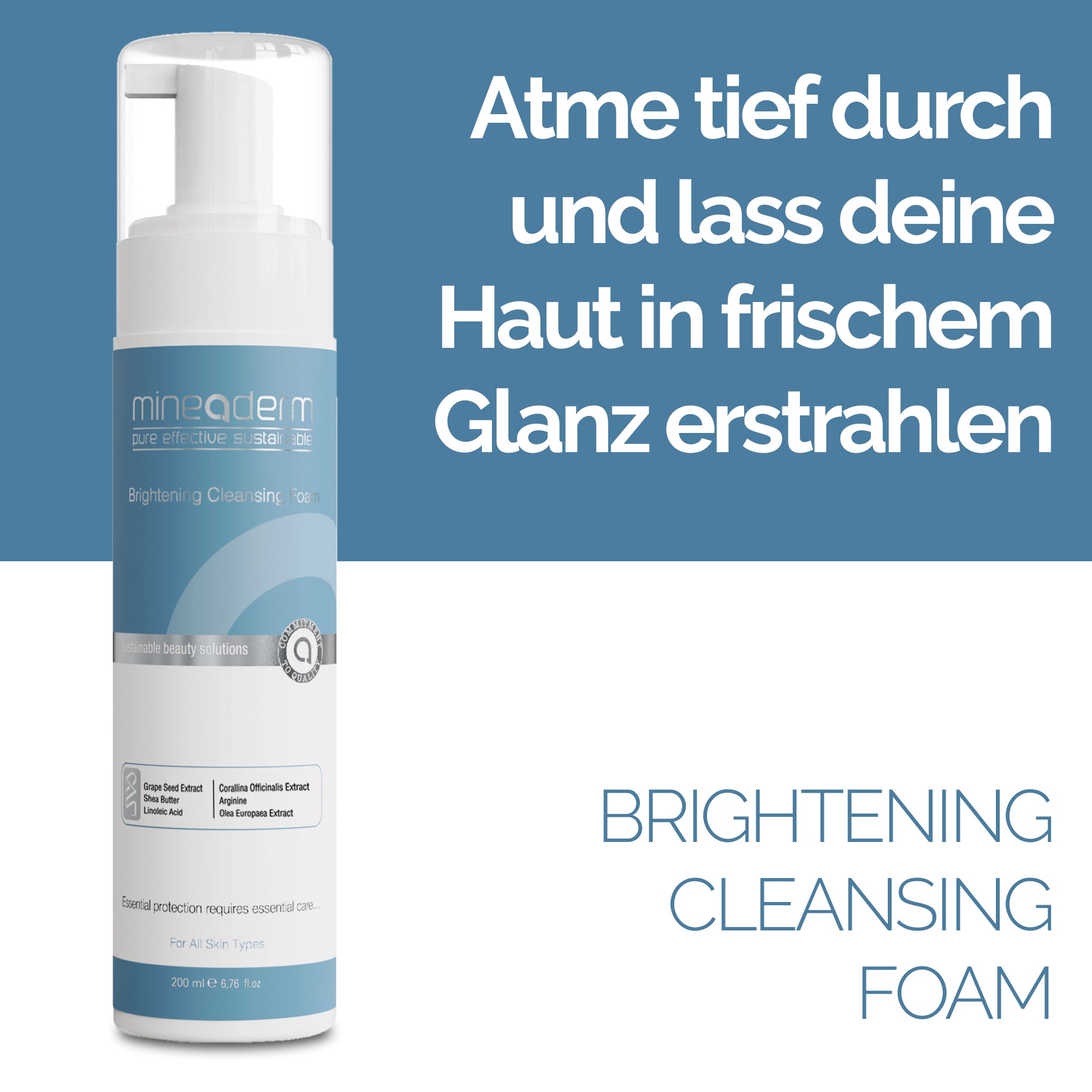 BRIGHTENING CLEANSING FOAM