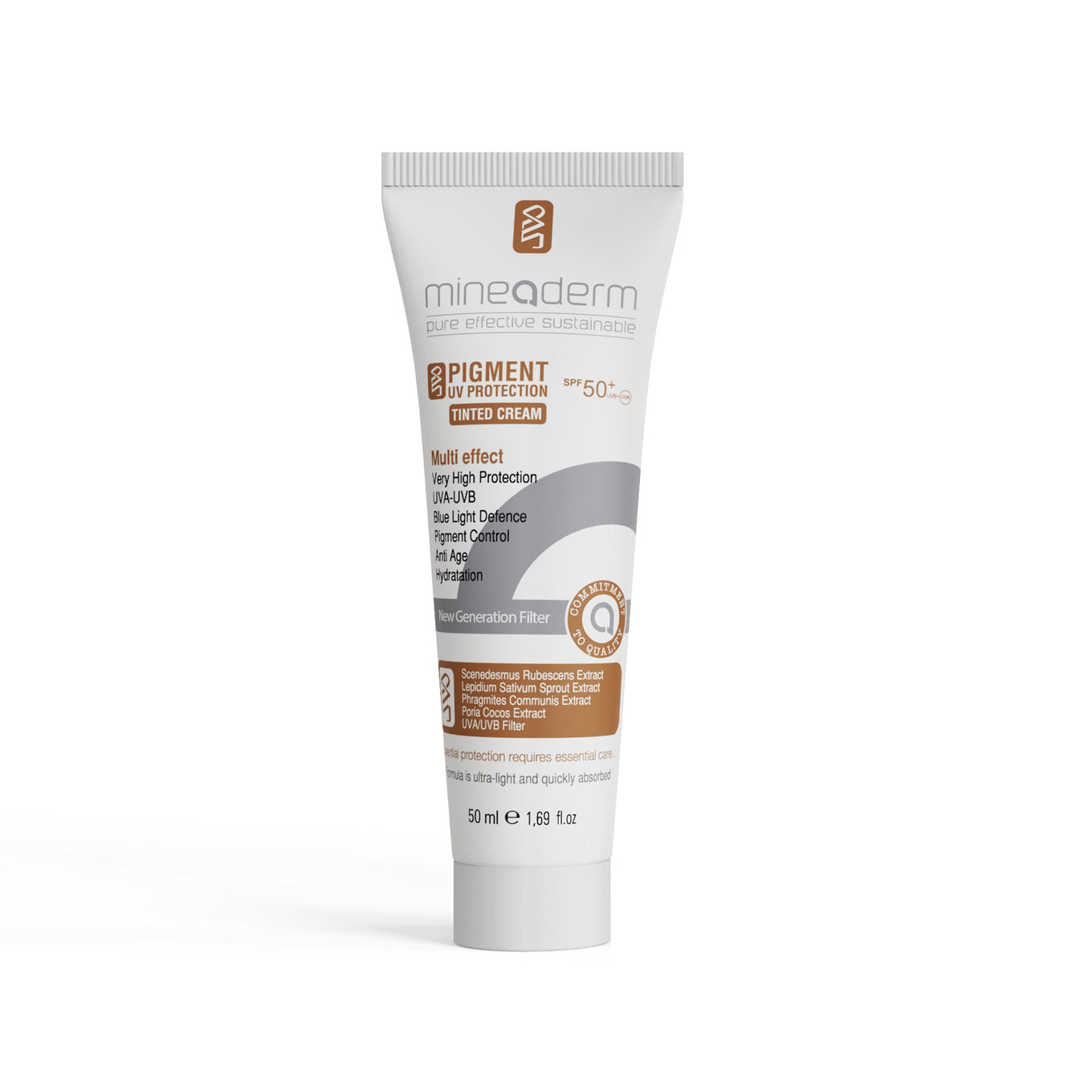 PIGMENT UV PROTECTION TINTED CREAM SPF50+ UVB+UVA