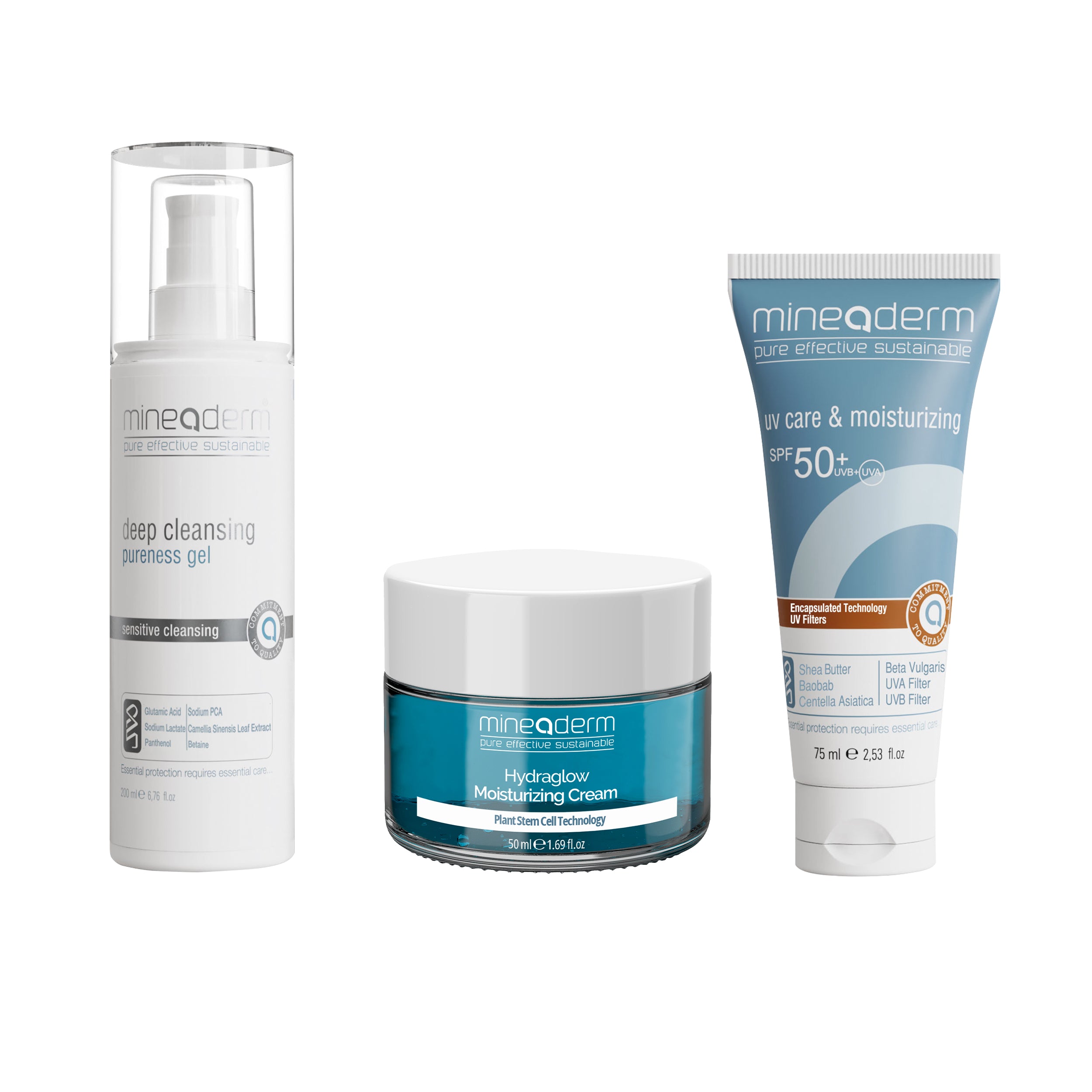 Pflegeset für tägliche Reinigung & Feuchtigkeit