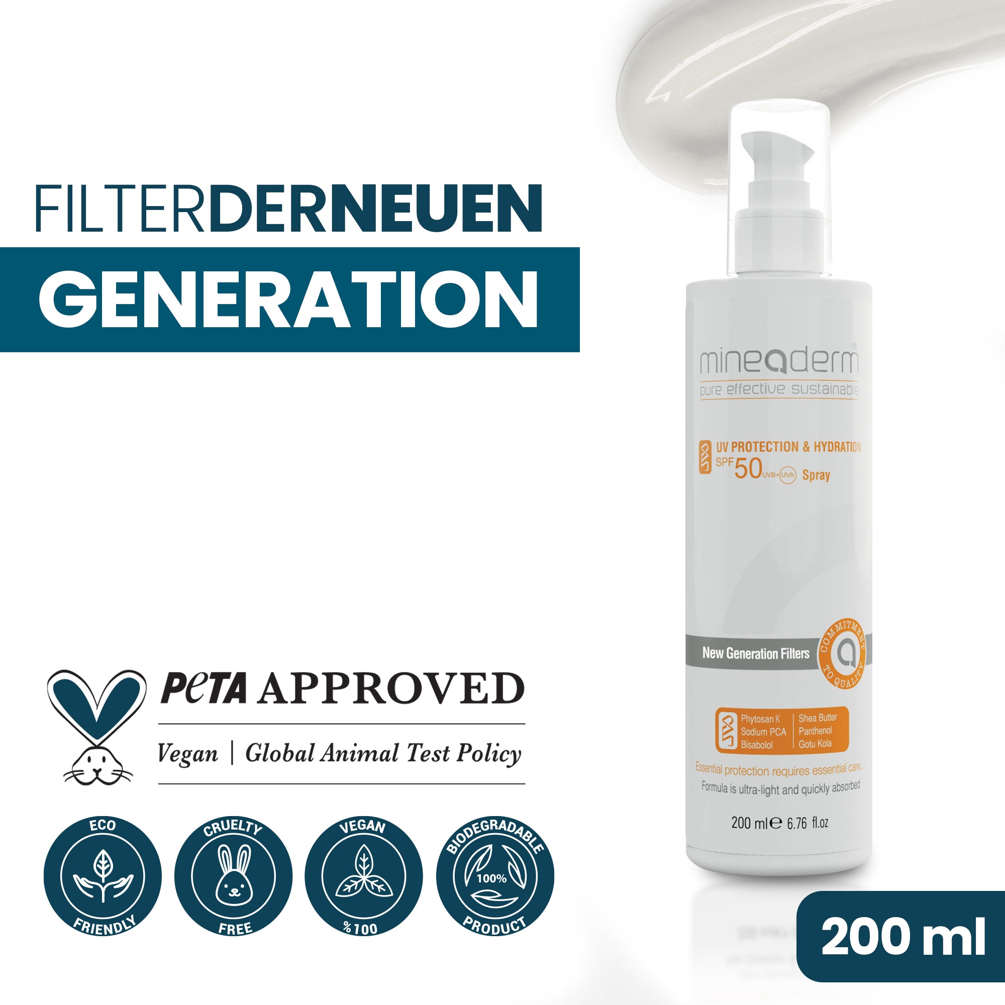 UV PROTECTION& HYDRATION SPF50+ SPRAY