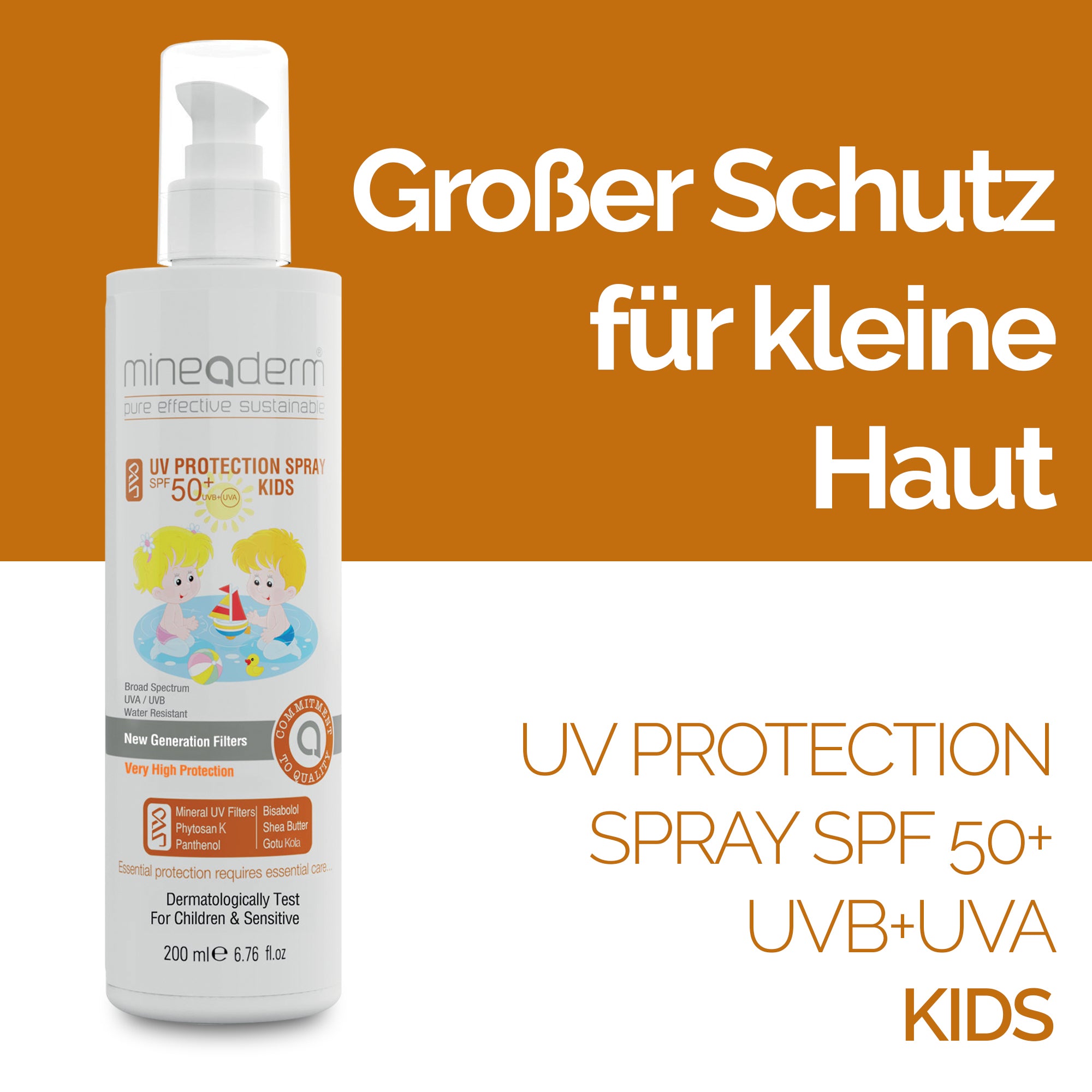 UV PROTECTION SPRAY SPF 50+ UVB+UVA KIDS